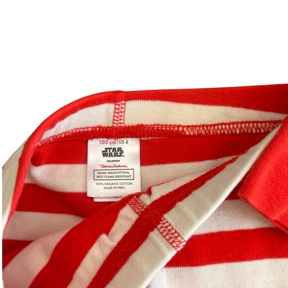 HANNA ANDERSSON STAR WARS Yoda Pajama Set 4T - Picture 4 of 8